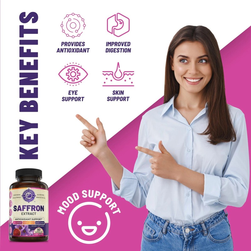 WHOLE WORLD WELLNESS Pure Saffron Extract