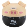 Cute Pig Kitchen Cooking Timer, Mechanical Cooking Clock Loud Alarm