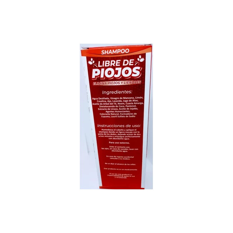 Shampoo De Piojos Exterminador El Auténtico