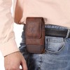 Mens Cell Phone Waist Bag with Clip, Mobile Phone Pocket