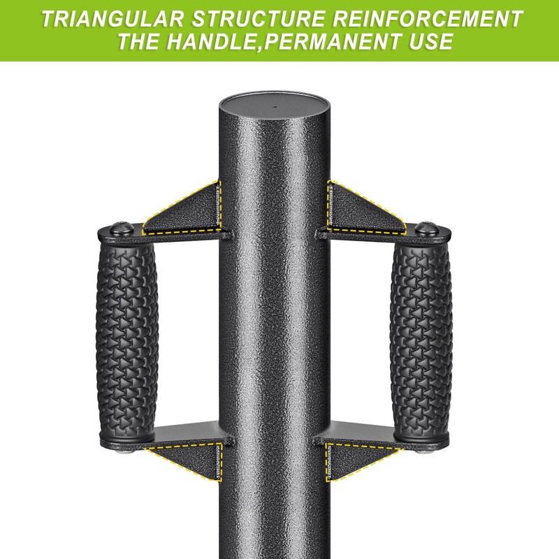 Insaga Enhanced T-Post Driver, Fence Post Driver with Non-Slip Ergonomic