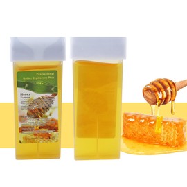 LUCKDANO 12 Sabores Cartucho de Cera Depilatoria Cabello de Depilación Kit de Cera de 100 G Roll sobre Cera Caliente con 12 Aromas para Todas las Partes del Cuerpo PELETIR (Colores variados #38)