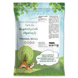 Organic Clover Sprouting Seeds, 15 Pounds - Great for Sprouts, Microgreens, Gardening, Food Storage, Seeds in Bulk to Plant, Non-GMO, Kosher