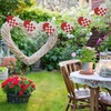 6 Already-Made Danish Heart Baskets. Handmade and Ready for Decorating