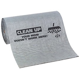 Absorbent Roll,Universal,Gray,75 ft.L