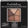 Mehron Makeup Tattoo Cover ProColoRing | 5 Color Wheel Pro