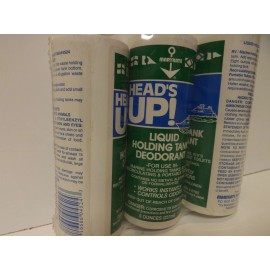 MaryKate MK4532 Heads Up Liquid Holding Tank Deodorant 8 oz X 3