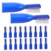 IWOWHERO 20Pcs Toothbrushes for Prison Ergonomic Design Soft Bristles Portable