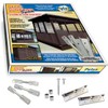 Pylex Deck Sunblind System 11070, Louvers Bracket Shutter Hardware Kit,