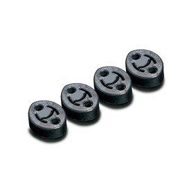 MONSTER SPORT 249540-0000M Muffler Reinforced Rubber Set, Hardness 70°, Set of 4, Universal