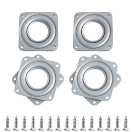 4 Pcs Turntable Turntable Ball Bearing 3 Inch for TV Stands, Dining Tables and Displays