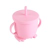 8 Pcs Silicone Baby Feeding Set Bib Suction Plate Bowl