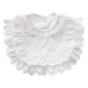 Baby Castle Bib, Primrose, Made in Japan, white (off-white)