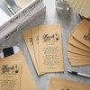 Eersida 500 Pcs Kraft Housekeeping Week Appreciation Tip Thank You