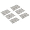 6pcs Clear Stamps Innovative Decorative Flower TPR Clear Stamps for