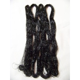 4 Bundles of African Rubber Thread BUY 4 GET 1 FREE! 75-85 Single Threads.