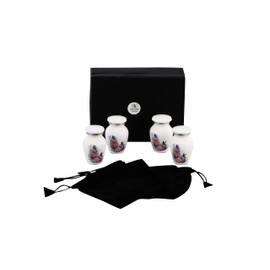 Urns of Dignity Humming Bird & Butterfly Keepsake Urns for Human Ashes - Decorative Urns,Urns for Human Ashes Female & Male,Urns for Ashes Men & Women,Funeral Urn (Butterfly with Humming Bird KS4)