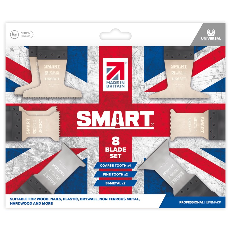 SMART 'Made in Britain' Professional Series 8 Piece Multi Tool