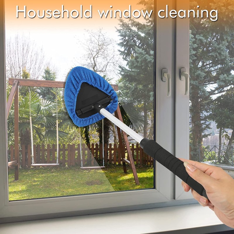 JOYFUL&HOPEFUL Car Windshield Cleaning Tool, Car Inside Window Cleaner Tool