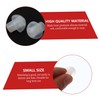 KOMBIUDA 10pcs Replacement Mushroom Earbud Tips for Acoustic Tube Earpieces