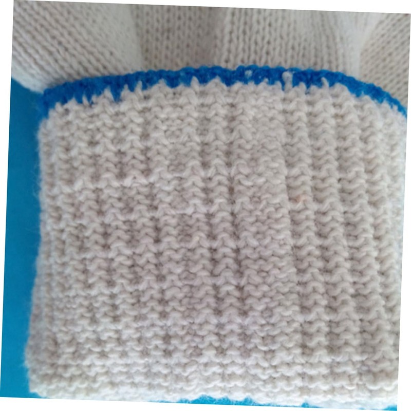 Operitacx 10pcs Wearproof Cotton Yarn Gloves Durable Protective Gloves for