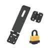 1 Set - Shed Locking Clasp with Weather Proof Padlock