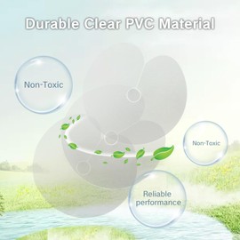 BRBASAP 100 Pcs Hair Shield Guards Keratin Tip Extensions Tool Fusion Hair Extension Supplies Clear Circular Heat Shield Guards Single Hole Round Spacer Template for Hair Extension Bonding