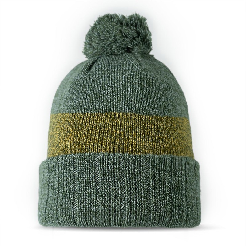 The Indian Face IF-A06-23M03C03-UN Gorros Peak Verde/Marrón, Unisex, One Size