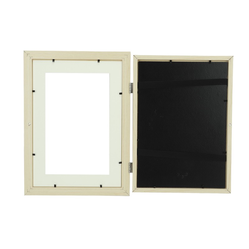 Kids Art Frame Composite Wood Front Opening Changeable Magnetic Picture