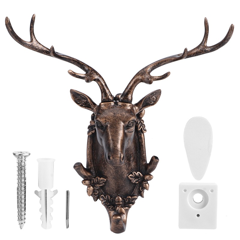Resin Animal Shape Bathroom Wall Towel Hanging Hook Coat Hat