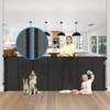 Reinforced 42" Tall X 120" Extra Wide Retractable Baby Gate