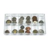Lindner 4822 Collector's Box Transparent with 12 Compartments