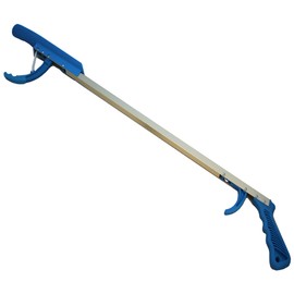 Rehabilitation Advantage Reacher with Built-in Shoehorn Attachment, 32 Inches Long