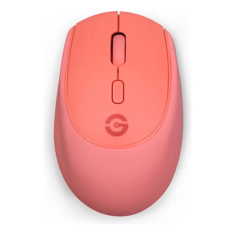 Mouse Getttech Óptico Gac-24407g, Inalámbrico, Usb, 1600dpi, Rojo, GAC-24405R