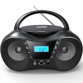 CD Player FM Radio Combo with AUX/USB/Headphone