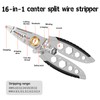 Multi Gauge 7'' Precise Wire Strippers, 9 in 1 Cable