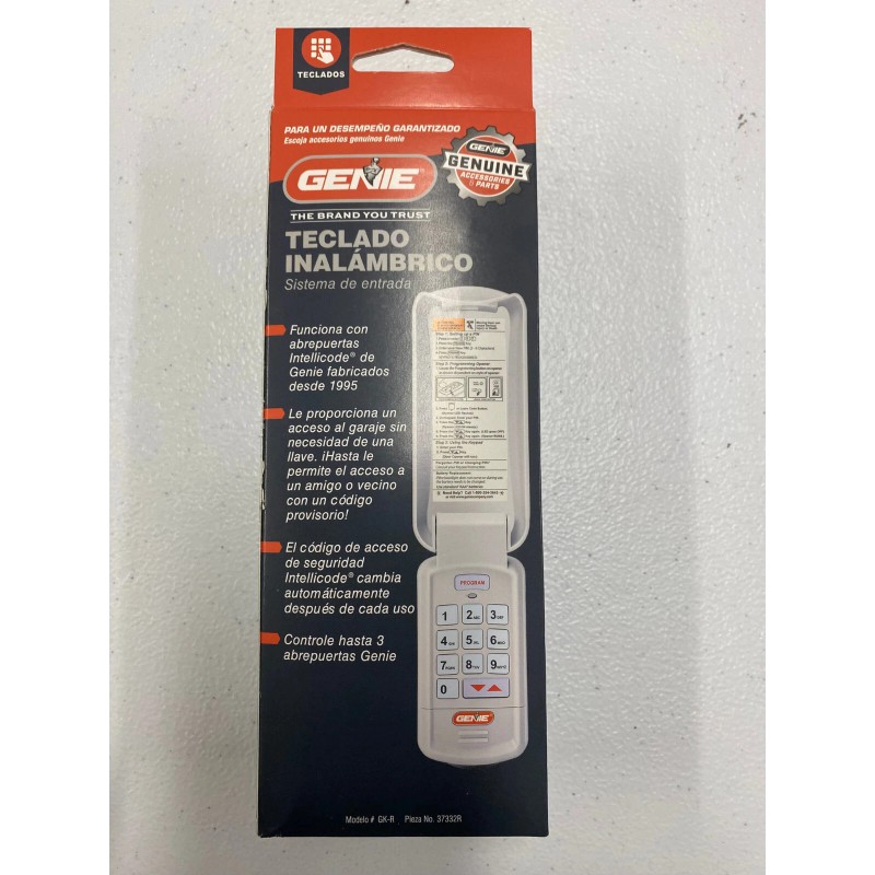 Genie For Genie Garage Door Opener Remote Wireless Keyless Keypad