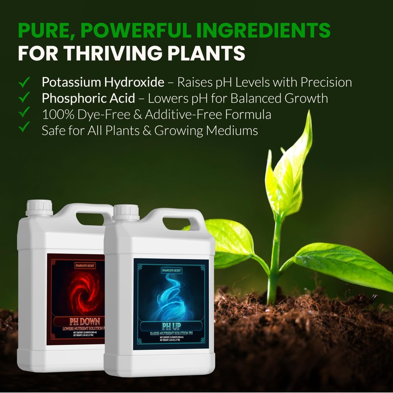 Humboldts Secret pH Up and pH Down Control Kit |