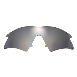 NicelyFit Polarized Replacement Lenses for Oakley M Frame Sweep Sunglasses (Titanium Mirror)