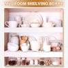 Hoolerry 5 Pcs Wire Shelf Covers Foamed PVC Wire Rack