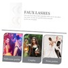 Gatuida Handmade 2 Pairs False Eyelashes for Women Soft Fiber