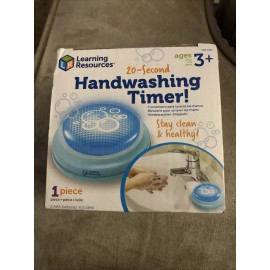 Learning Resources Kids 20-Second Handwashing Timer, Stay Clean and Healthy