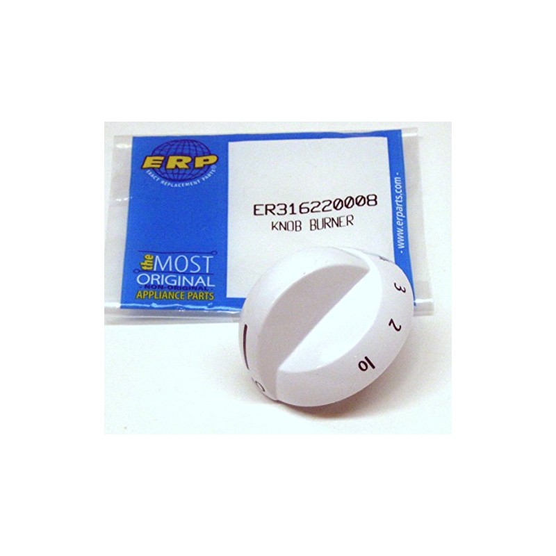 Exact 316220008 Gas Range Burner Knob for Electrolux Frigidaire AP4322130