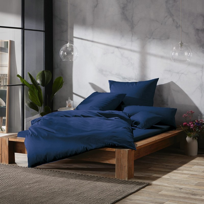 Erwin Müller Maco Satin Country Hat Cushion Cover, 100% Cotton,