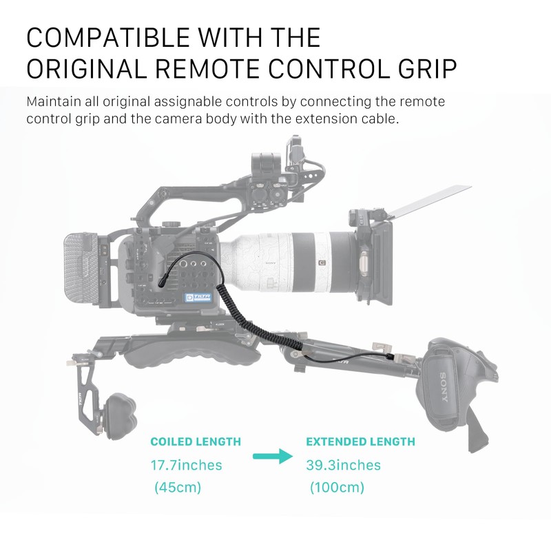 Tilta Handgrip Extender Compatible with Sony FX6, with ARRI Standard