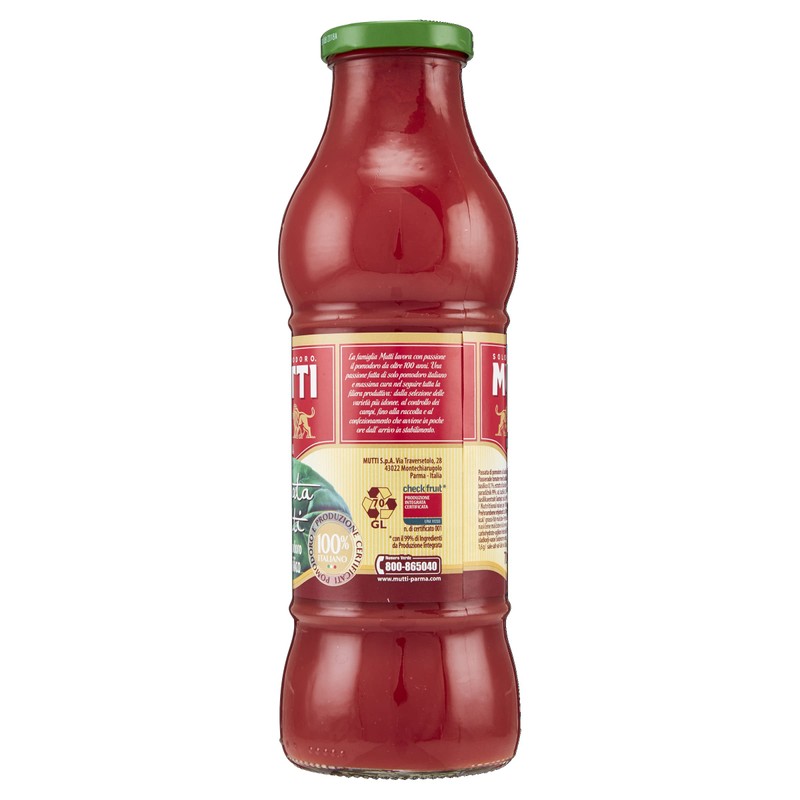 Mutti Passata with Basil 700g (Pack of 12)
