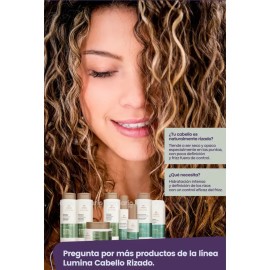 Crema Para Peinar Lumina Rizos Definicion E Hidratacion Natura
