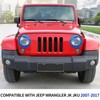 RT-TCZ for Wrangler JK Angry Eyes Headlight Cover Trim Bezels
