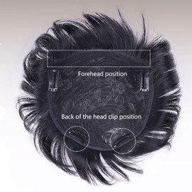 Peluca Corta Para Hombre, Pelucas De Moda, Finamente Recortado, El Forro De La Peluca Es De Malla, Buena Transpirabilidad, Apariencia Y Tacto Suave, Puede Usarlo La Vida Cotidiana