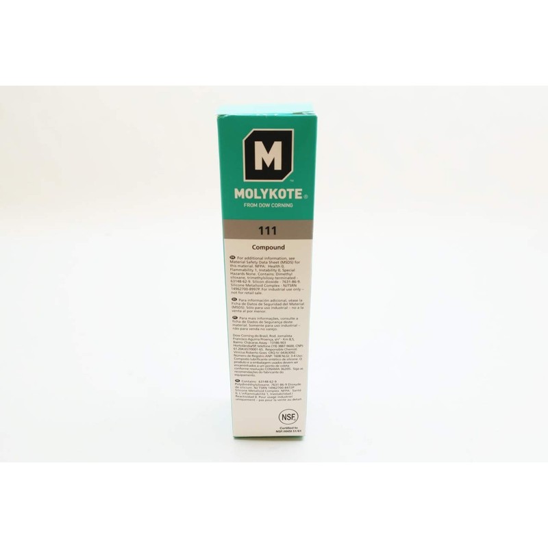DOW CORNING 111 MOLYKOTE Valve Lubricant Compound 5.3OZ Tube